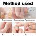 Dec 20 Sheets 480 PC Double-Sided Nail Glue Stickers - Transparent Adhesive Pads for Fake Nails & Nail Studio Accessories - Buy Online on GoSupps.com
