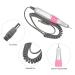 30000RPM Electric Nail Drill Pen Handpiece for Manicure Pedicure - White - Buy Online on GoSupps.com