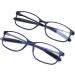 DOOViC Blue Light Filter Computer Reading Glasses for Unisex TR259-C | 9 Colors Available | Blue+Black 3.5x Magnification - Shop Now! - Buy Online on GoSupps.com