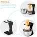 Angoily Men's Shaving Set - 2 Sets of Rustproof Steel Razor Holders Acrylic Brush Stand & Gifts for Him - Buy Online on GoSupps.com
