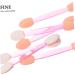 NOLITOY 100pcs Eye Shadow Stick Silicone Basting Brush Dual-ended Girl Pink Rubber Cotton Woman Lip Brush 7.5x0.5cm Pink - Buy Online on GoSupps.com