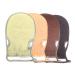 Hemoton 2 1 Exfoliator Mitt Bath Exfoliating Gloves Scrubbing Scrub Gloves Body Scrub Exfoliator Gloves Body Scrubber Loofah Exfoliating Gloves Shower Bath Mitt Take a Bath One Side Lovers Medium As Shown