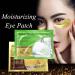 YiYLunneo Gold Collagen Crystal Eye Mask - 1 pair Wrinkle Patches for Moisturizing and Nourishing Aging Eyes Care - Buy Online on GoSupps.com