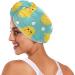 Happy Yellow Chicken Hair Towel 2 Pack | Super Absorbent Quick Dry Hair Turbans for Women & Girls | Perfect Hair Drying Solution - Buy Online on GoSupps.com