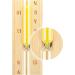 Tahuaon 15-Minute Rotatable Sauna Hourglass - Heat-Resistant Timer with White Sand | Premium Wooden Design for Spa & Relaxation - Buy Online on GoSupps.com