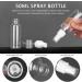 BEIIEB 8 Pieces Clear Spray Bottle with 4 Pieces Funnels 16 Stickers 50ml Atomizer Pump Bottle Perfume Atomizer Refillable Portable Travel Bottle for Travel Business Trip Camping - Buy Online on GoSupps.com