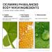 Parnell Cicamanu pH Balanced Body Wash 13.5 Fl Oz | Salicylic Acid LHA Cica HA Ceramide | Mild Soothing Cleanser for Back Acne Bacne & Sensitive Troubled Skin - Buy Online on GoSupps.com