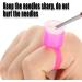 Brrnoo Disposable Ink Ring Cup Device Makeup Accessories Sponge Paint Holder Ink Small Ink Machine Supplies Set (2 - Buy Online on GoSupps.com