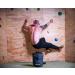 Survivor Chalk Bag with Topo Map Design - Drawstring Closure, 2 Pockets, Brush Holder - Ideal for Climbing, Bouldering, Gymnastics - Black - Buy Online on GoSupps.com