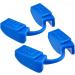 Weight Lifting Mouthpiece for Fitness | 2-Pack Blue Powerlifting Protection - Ideal for Strength Sports - Buy Online on GoSupps.com