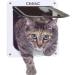 CEESC Cat Flap Door with 4 Way Lock - M Size 6.18 x 6.30 - White - Buy Online on GoSupps.com