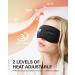 LC-dolida Eye Massager with Heat - Migraine Relief Vibration Music & Compression | Improve Sleep & Reduce Dry Eye | Perfect Gift for Women & Men (Black - Buy Online on GoSupps.com