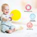 VESONE Dunkelpink Silicone Bite Rings for Babies & Toddlers - Food-Safe Sensory Toys Paw-Shaped Teething Tools - Buy Online on GoSupps.com