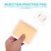 Baluue 3 PCS Intramuscular Injection Training Pad Set - Silicone Human Skin Trainer 8X7.5CM - Pack of 3 - Buy Online on GoSupps.com