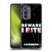 Head Case Designs Officially Licensed AMC The Walking Dead I Bite Typography Soft Gel Case Compatible with Motorola Edge (2022)