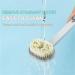Long Handle Back Scrubber with Soap Dispenser - Exfoliating Body Shower Brush - Buy Online on GoSupps.com