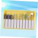 FOMIYES 2 Sets Nail Art Supplies Cuticle Drill Bits Nail Drill Replacement Bits Manicure Pedicure Bit Nail Grinding Head Gel Nails Bit Kit De U as De Gel Nail Drill Bits Polisher Sand Set 5x1cmx2pcs Yellowx2pcs - Buy Online on GoSupps.com