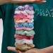 Acrylic Scrunchie Holder Stand | Clear Hair Tie Organizer & Bracelet Display | T-Bar Scrunchy Tower for Girls - Buy Online on GoSupps.com