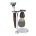 Premium Stainless Steel Shaving Brush Holder & Soap Dish Set for Men - Durable & Stylish Grooming Essentials - Buy Online on GoSupps.com