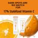 Dermatologist Formula Dark Spot Corrector Serum with 17% Vitamin C, Licorice Extract, Safflower Seed Oil, and Aloe - Face Brightening Treatment - Buy Online on GoSupps.com
