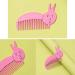 Limtula Playful Pink Rabbit Mirror and Comb Set Compact and Portable Comb Acrylic Material Perfect for Everyday Use and Travel - Buy Online on GoSupps.com