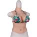 High Collar Half-Length Silicone Breast Shapes - Ivory White E 1860g | Ideal for Halloween Christmas Mastectomy Prosthesis Weddings & Cosplay - Buy Online on GoSupps.com