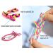 Braided Hair Scrunchies 50pcs Hair Ties Elastic Bands Hair Accessories - Mixed Colors - Buy Online on GoSupps.com