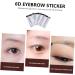 DRESSOOS Fake Eyebrow Stickers 4pcs Eyebrow Stickers Eyebrow Transfers Stickers Water Transfer Eyebrow Sticker 4d Semi-permanent - Buy Online on GoSupps.com