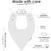 Super Absorbent Large Scarf Bibs for Children Teens & Young Adults | Special Needs Design (Ages 4+) - Buy Online on GoSupps.com