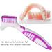 Ankroyu Double-Sided Cleaning Brush for Artificial Teeth | Portable Denture Tools with Multi-Layered Bristles - Buy Online on GoSupps.com