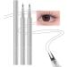 Eye Liner Pencil Double Tip Eyelash Liner Eye Pencil Waterproof Long Lasting Black Make Up Pens Lower Eyelash Pencil for Women Makeup Adults Gray Brown - Buy Online on GoSupps.com