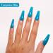 Imtiti Blue Gel Nail Polish 15ML Turquoise Blue Gel Polish Autumn Winter Gel Nail Polish Soak Off LED UV Nail Gel Polish DIY Nail Art Starter Manicure Salon Gel Nail Kit - Buy Online on GoSupps.com
