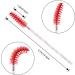 POCMKO 200 PCS Spoolies Eyelash Brush Disposable Mascara Brush Wands for Lash Extension Supplies Lash Spoolies Eyebrow Brush Mascara Applicator Lash Wand for Eyebrows Makeup - Buy Online on GoSupps.com
