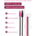 Yokilly 300PCS Disposable Mascara & Lip Wands Set - Makeup Tool Kit with Organizer Box (Black+Pink) - Buy Online on GoSupps.com