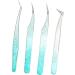 Fine Tip Tweezers Lightweight Wide Application Easy to Use Compact Multifunctional Tweezers for Beauty Salon - Buy Online on GoSupps.com