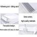 Tfwadmx Small Pet Toilet & Litter Box for Rabbit, Guinea Pig, Ferret - Corner Potty Trainer Pan - M Size (16.4 x 11 x 6.7 in) - Buy Online on GoSupps.com