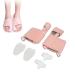 6-Piece Hallux Valgus Toe Separator Bunion Corrector Kit - Soft High Elasticity for Pain Relief & Foot Care - Buy Online on GoSupps.com