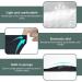 Volleyball Arm Protection Sleeves - 2 Pairs with Protective Pads & Thumb Hole for Men & Women | Forearm Training Accessories - Buy Online on GoSupps.com