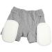 JAYIOLA Women Soft Hip Shorts Elderly Fall Injury Prevention Aid Grey Gray M Medium Gray - Buy Online on GoSupps.com