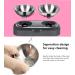PewinGo Non-Slip Cat Bowl with Stainless Steel & Silicone Mat for Food & Water Feeding - Buy Online on GoSupps.com