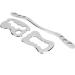 Premium Stainless Steel Muscle Scraper Gua Sha - Highly Polished 45x10x4 for Neck & Shoulder Massage - Buy Online on GoSupps.com
