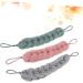6 Pcs Pink Silicone Body Scrubber Set for Exfoliating and Cleaning - FOMIYES - Buy Online on GoSupps.com