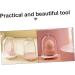 DOITOOL 1pc Beauty Egg Storage Box Beauty Egg Drying Rack Cosmetics Container Blending Sponge Makeup Organzier Travel Powder Puff Cosmetic Supplies Pctg White Make up Organizer 9.5x6.7cm White - Buy Online on GoSupps.com