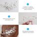 FRCOLOR Wedding Hair Comb Pearl Rhinestone Crystal Bridal Headpiece Hair Clip Barrette Wedding Hair Accessories for Women - Buy Online on GoSupps.com