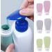 Silicone Travel Bottle Leak Proof Refillable Squeeze Containers Small Empty Travel Size Bottle For Shampoo 60/90ml Silicone Travel Bottle Small Empty Bottle Shampoo Bottle Conditioner Bottle gray green 60ml - Buy Online on GoSupps.com