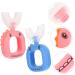 Gleavi U-Shaped Toothbrush for Kids | Childrens Tooth Cleaning Tool | Easy Mouth Cleaner & Car Toothbrush - Buy Online on GoSupps.com