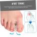 FOMIYES 4 Pairs Bunion Splint Gel Separator Pads - Foot Care Orthotics for Comfort & Relief - Buy Online on GoSupps.com