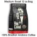 Bones Coffee Company Holy Cannoli 12 oz Ground Coffee - Low Acid Medium Roast Flavored Arabica Coffee | Best Coffee Gift - Buy Online on GoSupps.com