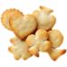 Cu tara - Pub Mix savory cookies - 350g jar size - Assortment - Heart tile clover and spades - With wheat flour and barley - Salted snack ideal for appetizers - Buy Online on GoSupps.com