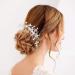 ISLHJDD Flower Bride Wedding Hair Vine Pearl Hair Accessories Wedding Hair Accessory Decorative Wedding Hair Comb Hair Accessories for Brides Girls - Buy Online on GoSupps.com